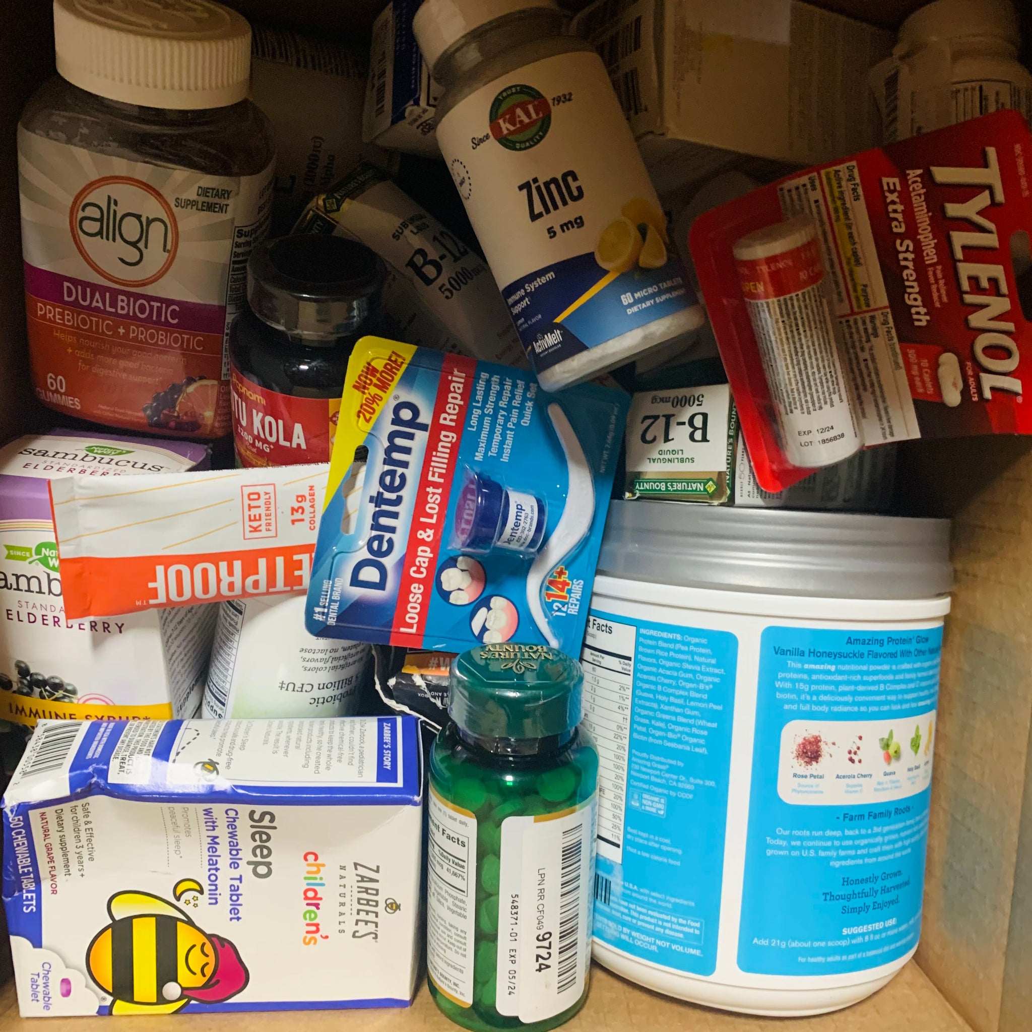 Vitamin & Medicine Lot